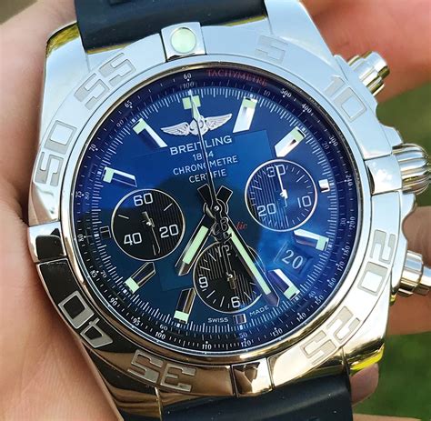 breitling chronomat 44 ab0110|breitling chronomat b01 review.